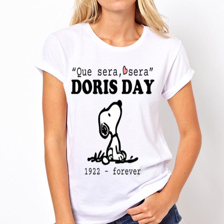 Que Sera Sera Doris Day 1922 Forever Snoopy shirt