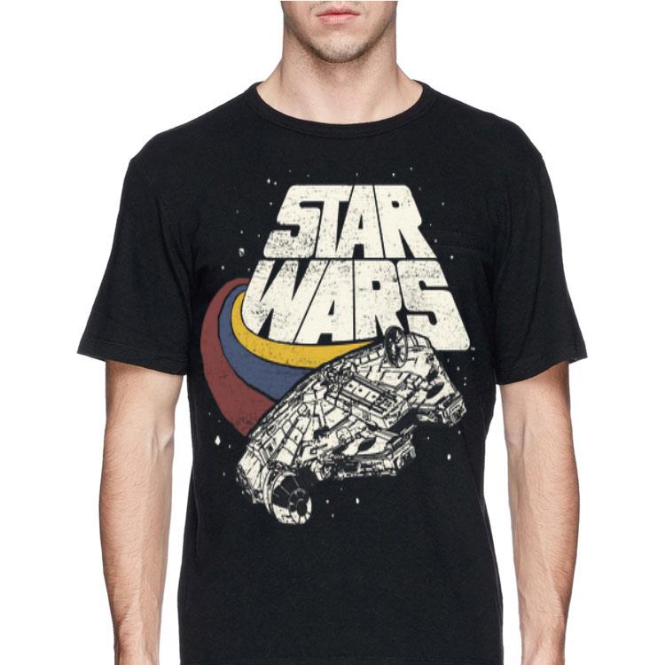 Star Wars Falcon Ship Three Stripes shirt