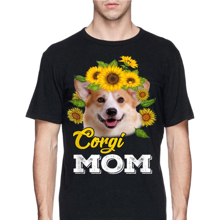 Sunflowers Corgi Mom shirt 8 Sunflowers Corgi Mom shirt
