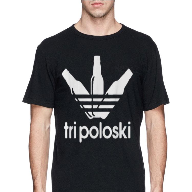 Adidas tripoloski beer shirt