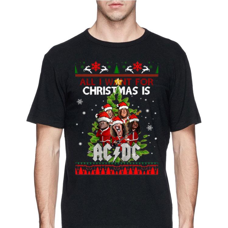 All I want for Christmas is AC DC ugly shirt 8 All I want for Christmas is AC DC ugly shirt