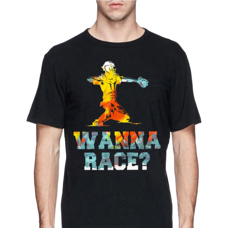 Baseball Wanna Race shirt