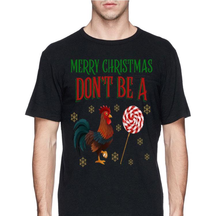 Don’t be a sucker Rooster Merry Christmas shirt