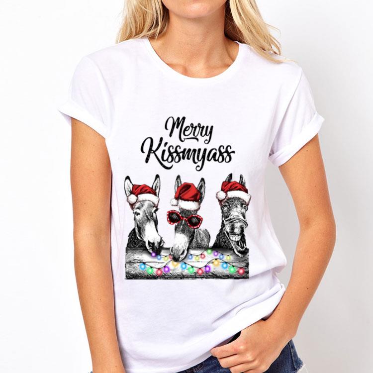 Donkeys Merry Kissmyass shirt