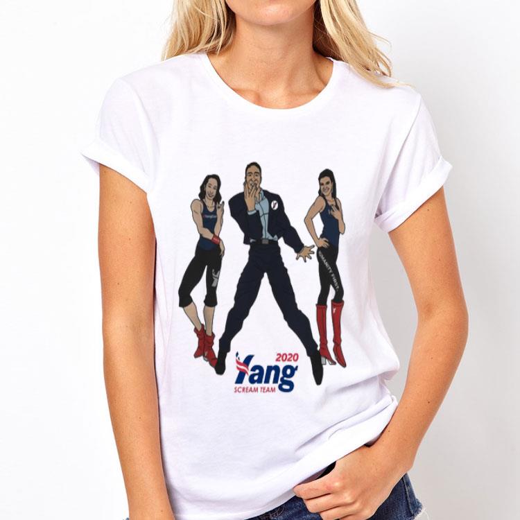 Endorse Andrew Yang Scream Team 2020 shirt