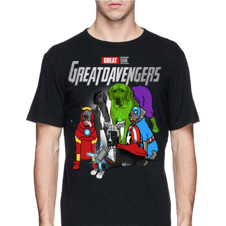 Great Dane Greatdavengers Marvel Avengers Endgame shirt