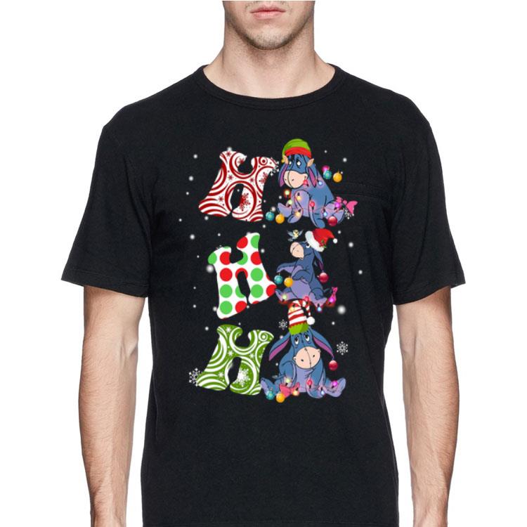 Ho Ho Ho Santa Eeyore Christmas shirt 8 Ho Ho Ho Santa Eeyore Christmas shirt