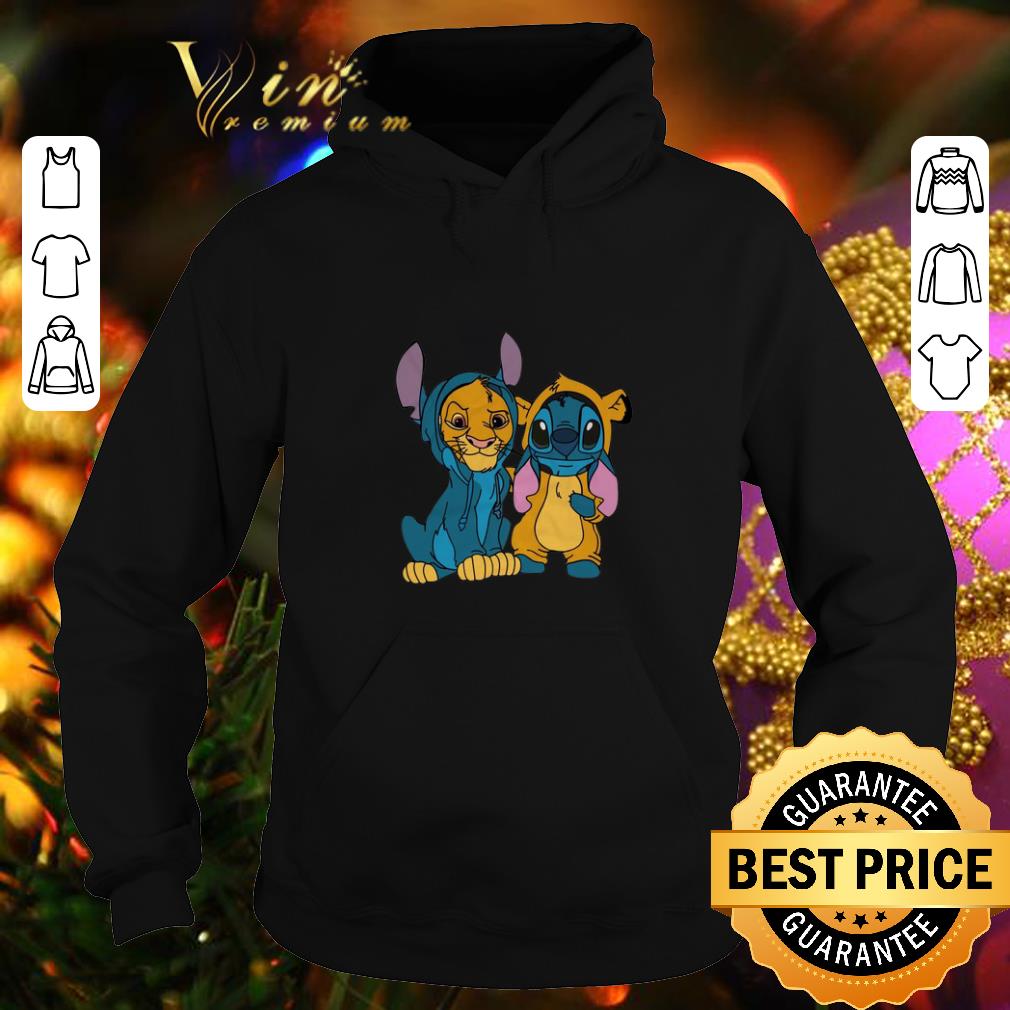 Hot Baby Simba and Stitch shirt 7 Hot Baby Simba and Stitch shirt
