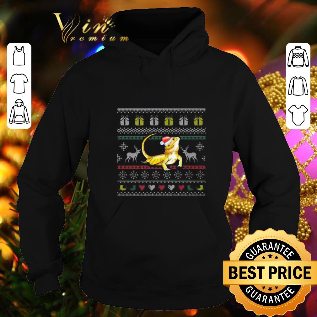 Hot Bearded Dragon Ugly Christmas sweater