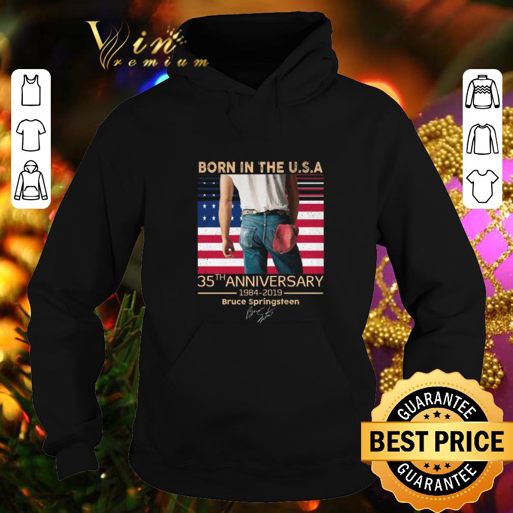 Hot Born in the U.S.A 35th anniversary 1984-2019 Bruce Springsteen shirt