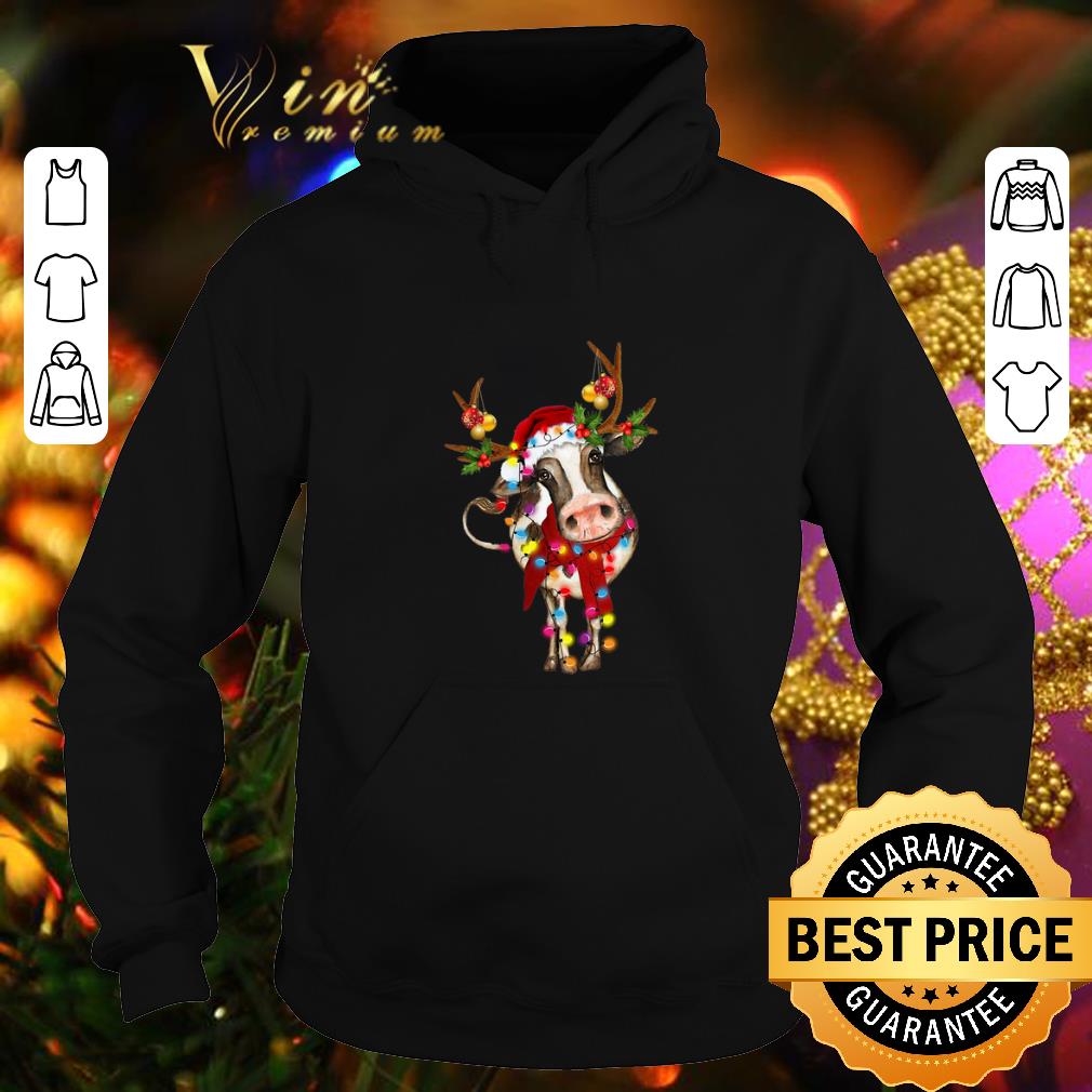 Hot Cow santa gorgeous reindeer Christmas shirt 7 Hot Cow santa gorgeous reindeer Christmas shirt