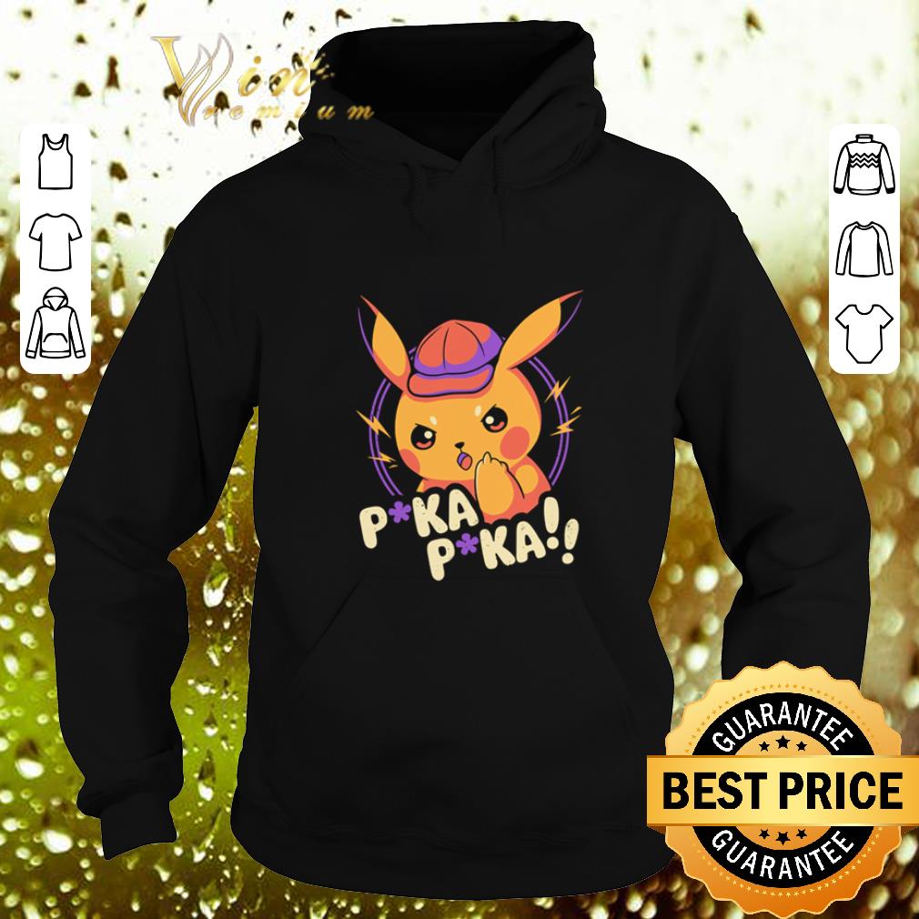 Hot Detective Pikachu Pika Pika shirt