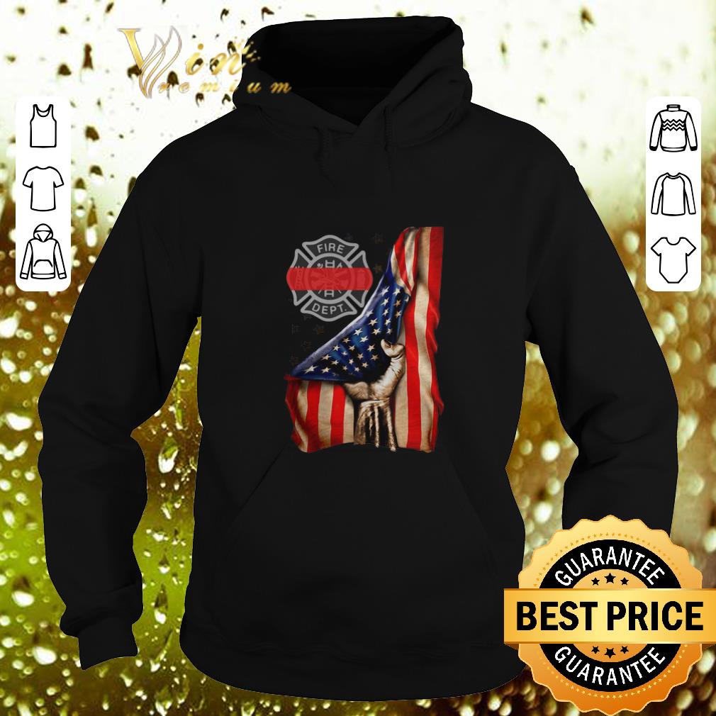 Hot Firefighter Logo American flag shirt 7 Hot Firefighter Logo American flag shirt