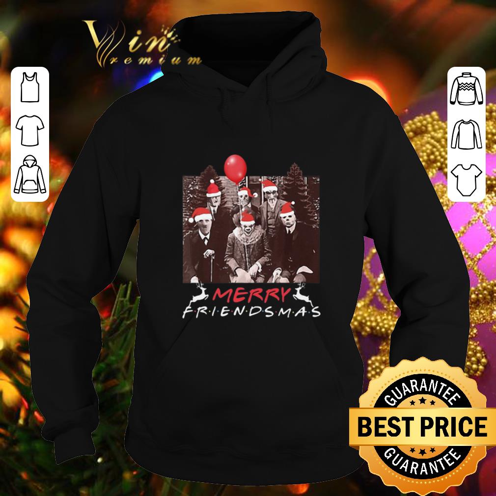 Hot Horror Movie Characters Merry Friendsmas Christmas shirt 7 Hot Horror Movie Characters Merry Friendsmas Christmas shirt