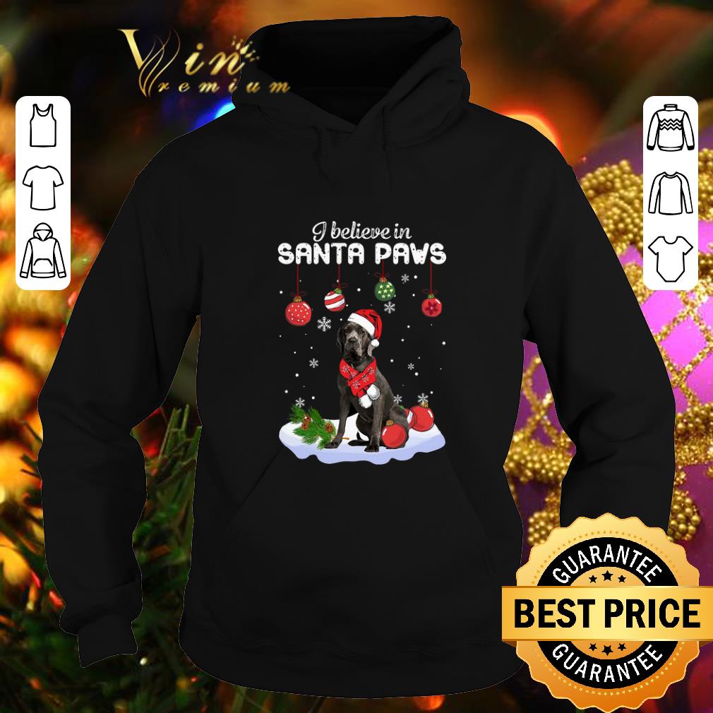 Hot Neapolitan Mastiff i believe in Santa paws Christmas shirt