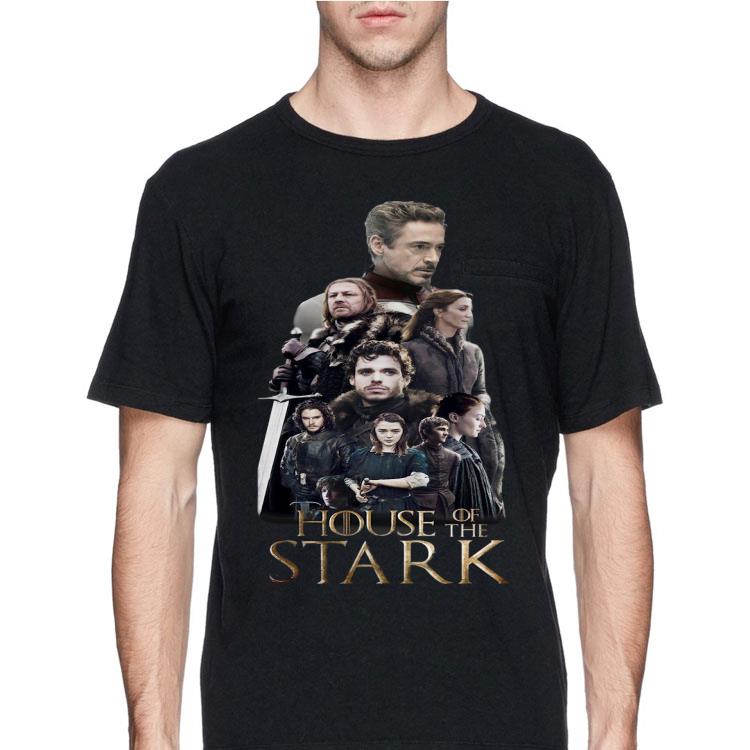 House of the Stark Tony Stark Arya Stark Robb Stark Sansa Stark Ned Stark shirt
