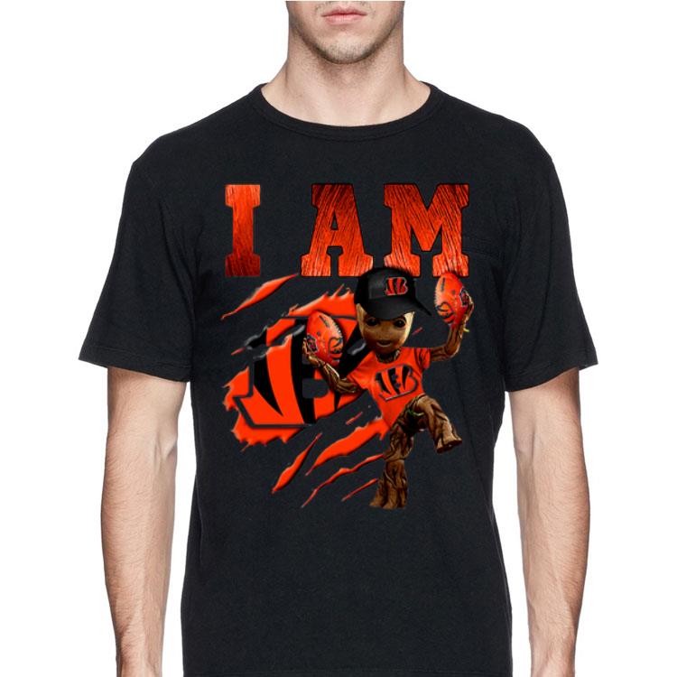 I Am Cincinnati Bengals Baby Groot shirt 8 I Am Cincinnati Bengals Baby Groot shirt