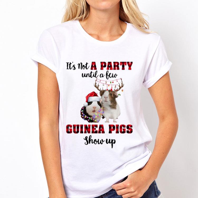 It’s Not A Party Until A New Guinea Pigs Show Up Christmas sweater