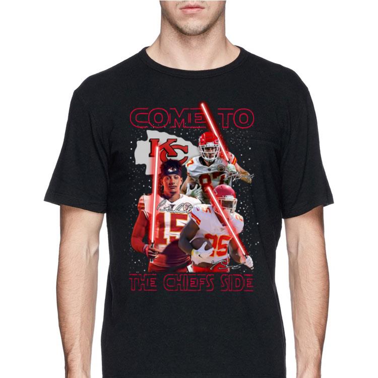 Kansas Chiefs City come to the Chefs side Star War shirt