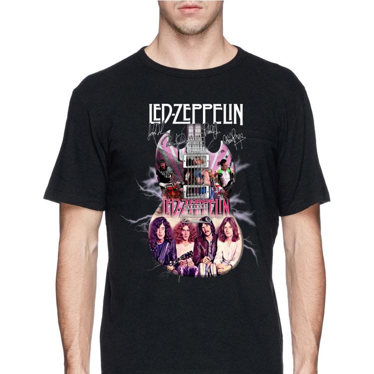 Led Zeppelin Guitar Signatures shirt