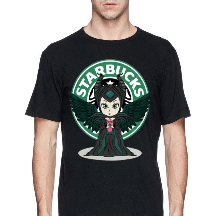 Maleficent Starbucks Logo shirt