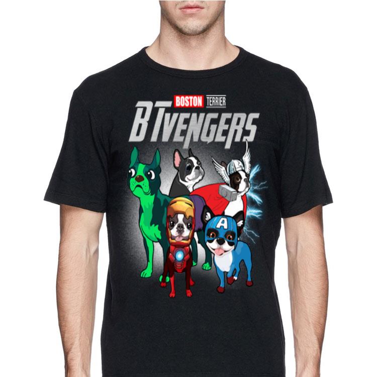 Marvel Avengers Endgame Boston Terrier BTvengers shirt