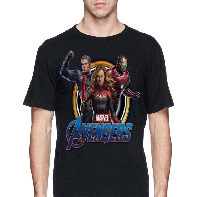 Marvel Avengers Endgame Captain Marvel Captain America Iron man shirt