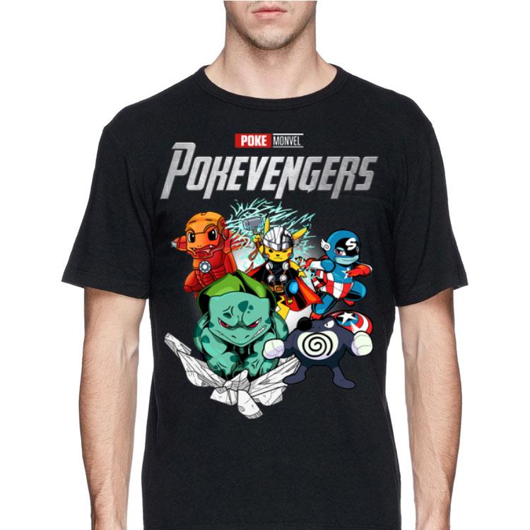 Marvel Avengers Endgame Poke Monvel Pokevengers shirt 8 Marvel Avengers Endgame Poke Monvel Pokevengers shirt