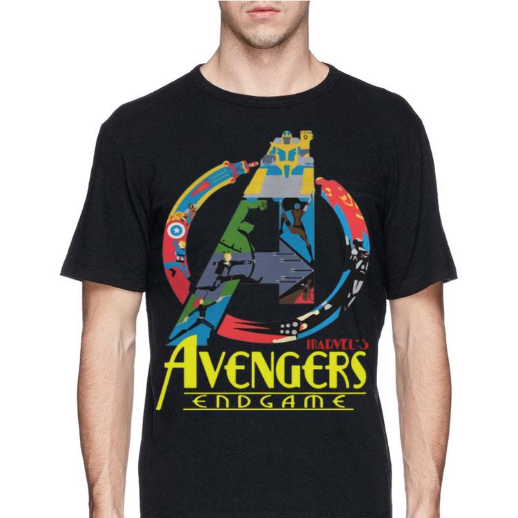 Marvel Avengers Endgame logo full colors shirt
