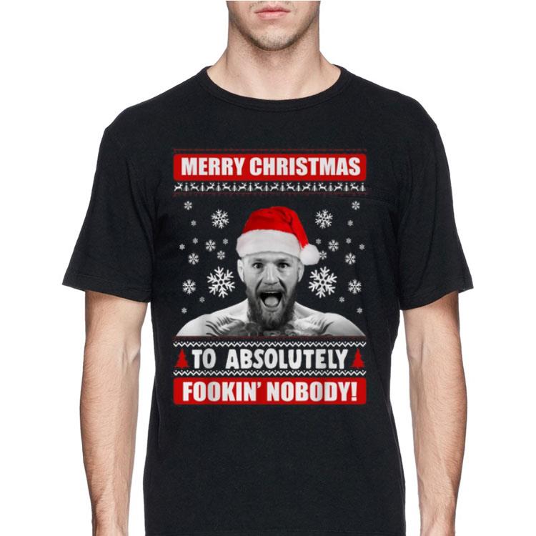 Merry Christmas To Absolutely Fookin’ Nobody Conor Mcgregor shirt 8 Merry Christmas To Absolutely Fookin’ Nobody Conor Mcgregor shirt