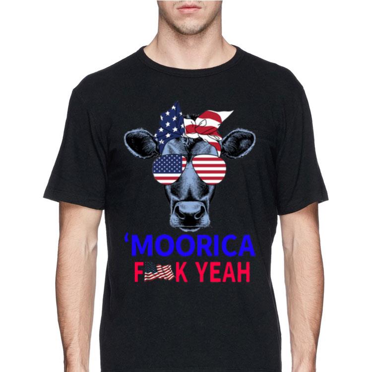 Moorica Fuck Yeah Cow shirt