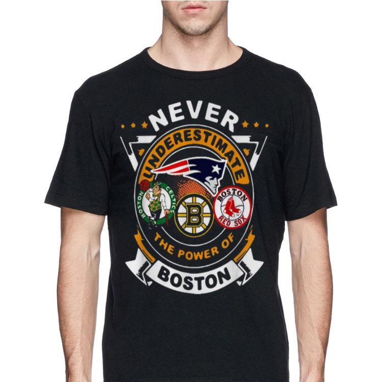 Never underestimate the power of Boston shirt 8 Never underestimate the power of Boston shirt