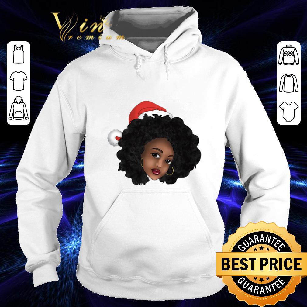 Original Afro Natural Black Women Christmas shirt