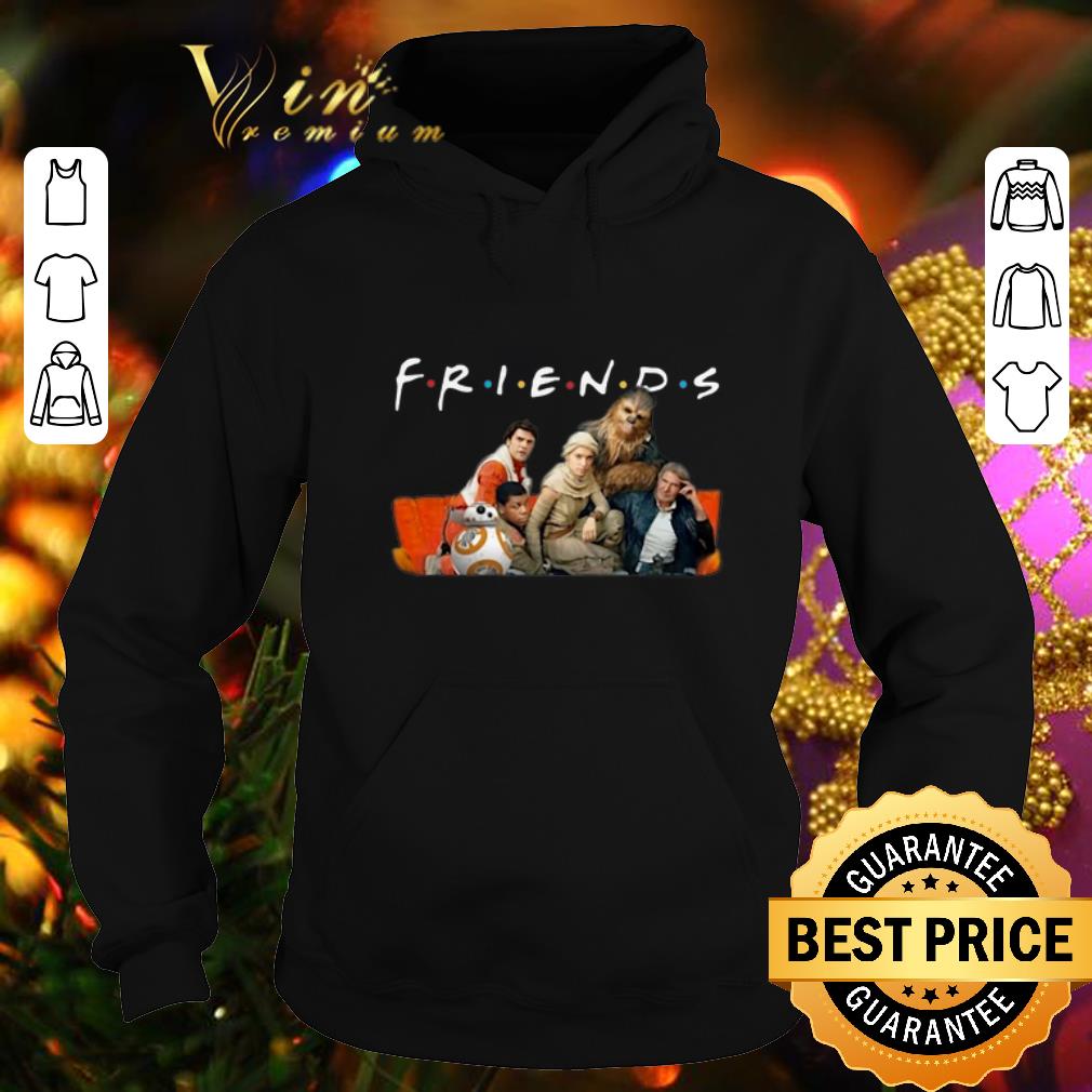 Original Friends Star Wars characters shirt