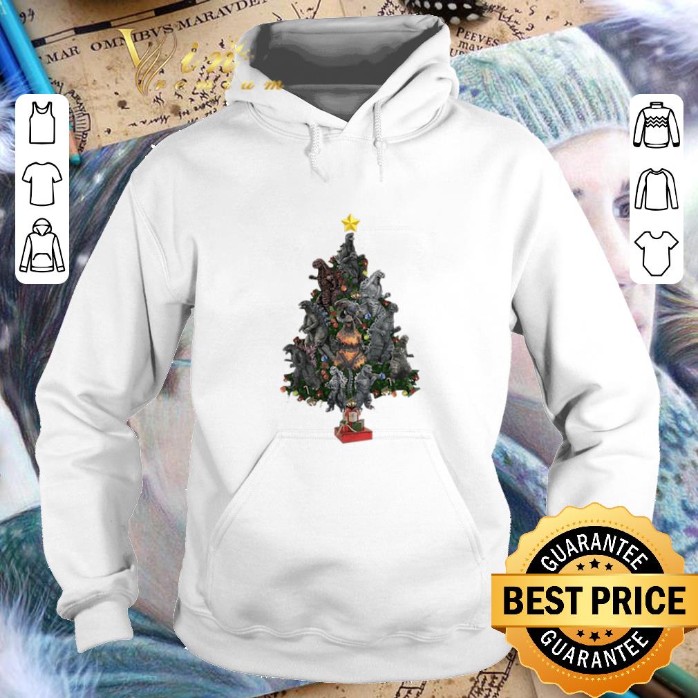 Original Godzilla Christmas Tree shirt
