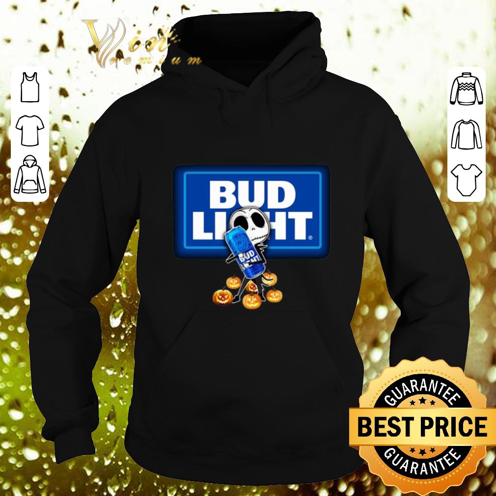 Original Jack Skellington hug Bud Light pumpkins shirt