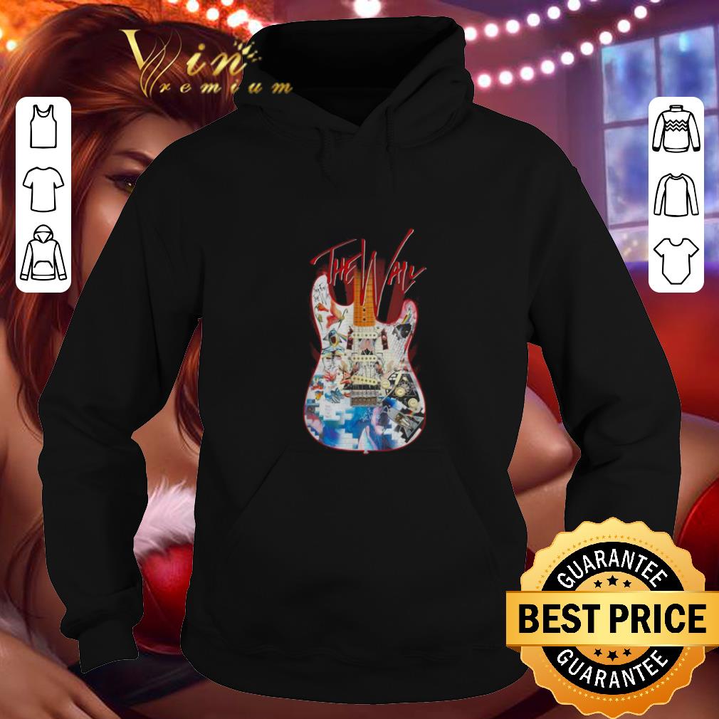 Original The Wall guitarist signature shirt