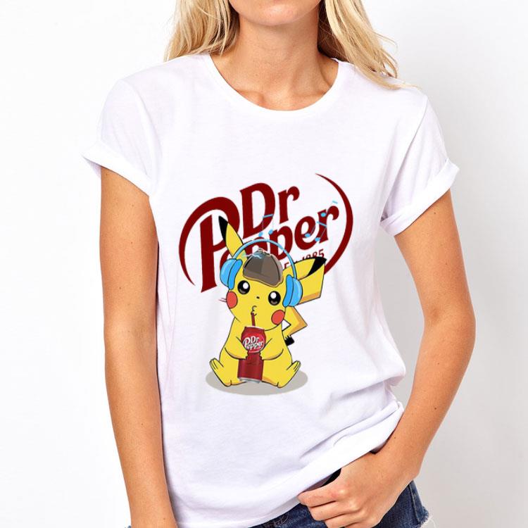 Pikachu Listen To Music And Drink Dr Pepper shirt 8 Pikachu Listen To Music And Drink Dr Pepper shirt
