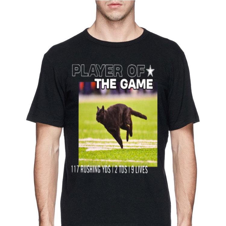 Player Of The Game 117 Rushing YDS 2 TDS 9 lives shirt