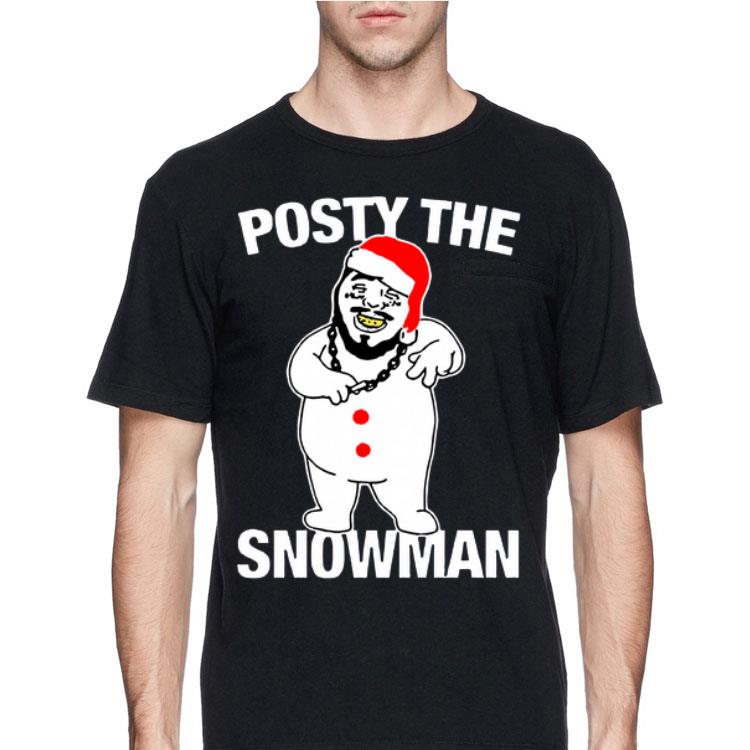 Posty The Snowman Post Malone shirt