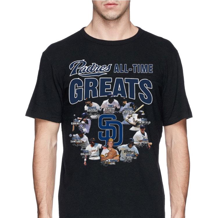 San Diego Padres all time great players signatures shirt 8 San Diego Padres all time great players signatures shirt