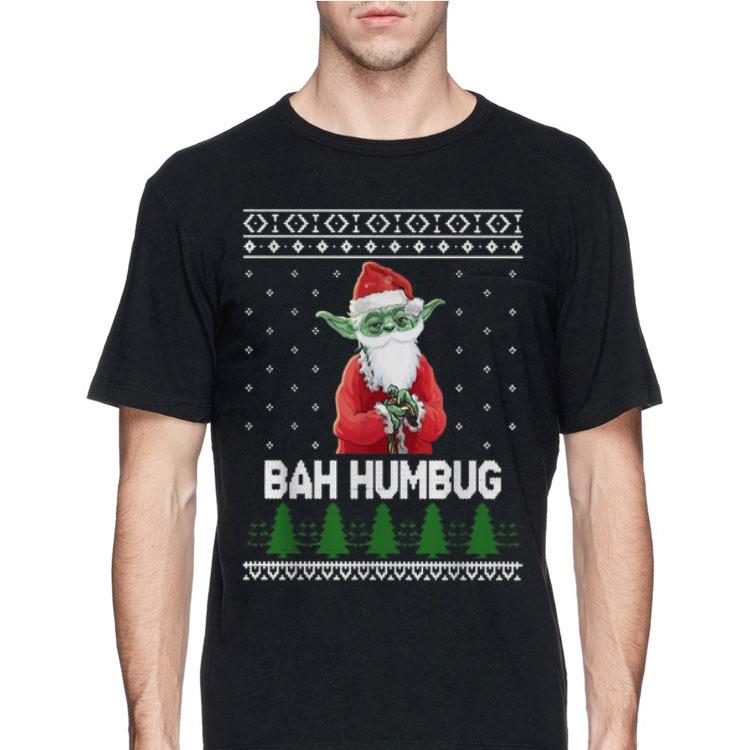 Santa Yoda Bah Humbug Christmas ugly shirt 8 Santa Yoda Bah Humbug Christmas ugly shirt