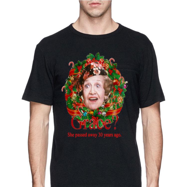 She Passed Away 30 Years Ago Christmas Aunt Bethany Grace shirt