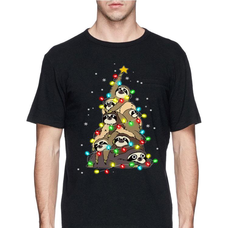 Sloth Merry Christmas Tree shirt 8 Sloth Merry Christmas Tree shirt