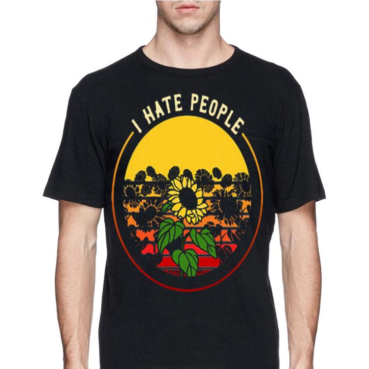 Sunflower I hate people shirt