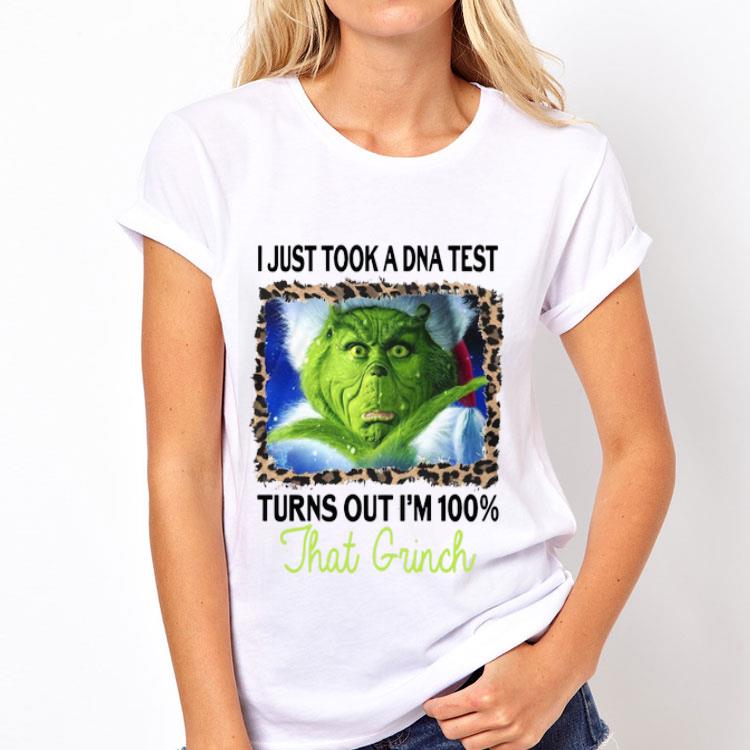 That Grinch I just took a DNA test turns out I’m 100% shirt