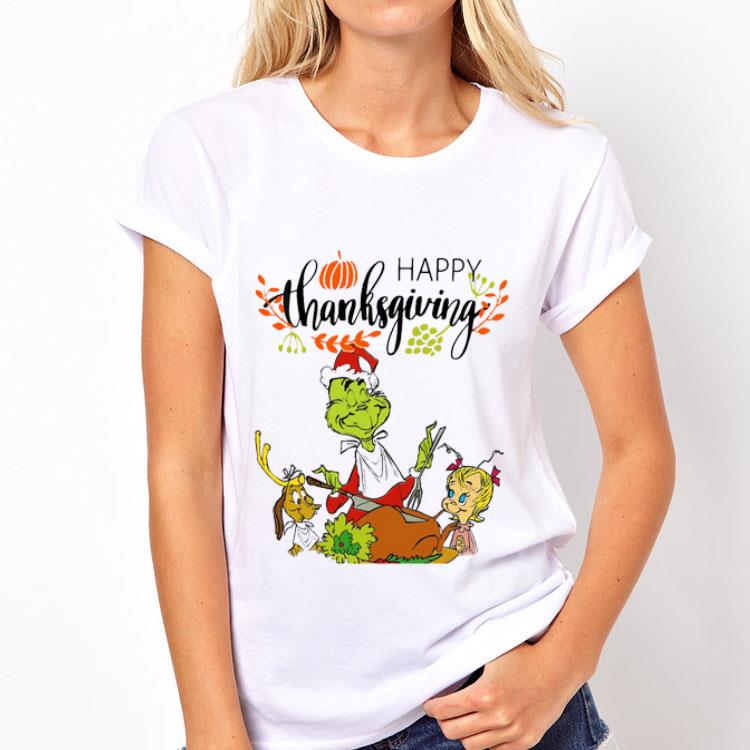 The Grinch Happy Thanksgiving shirt