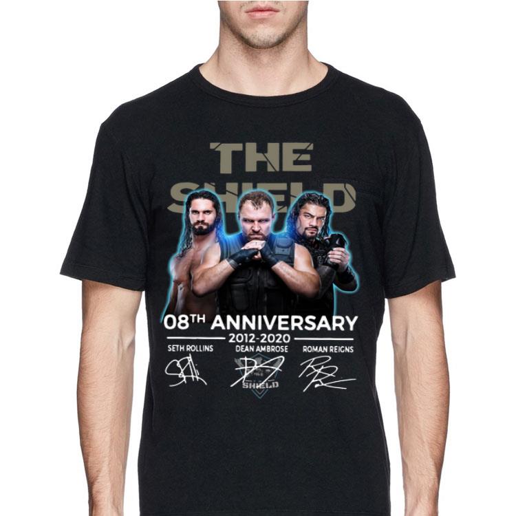 The Shield 08th Anniversary 2012-2020 Signatures shirt