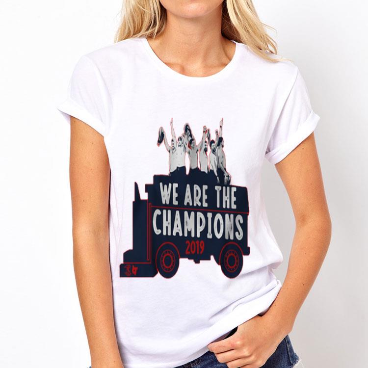 Washington Zamboni we are the champions 2019 shirt