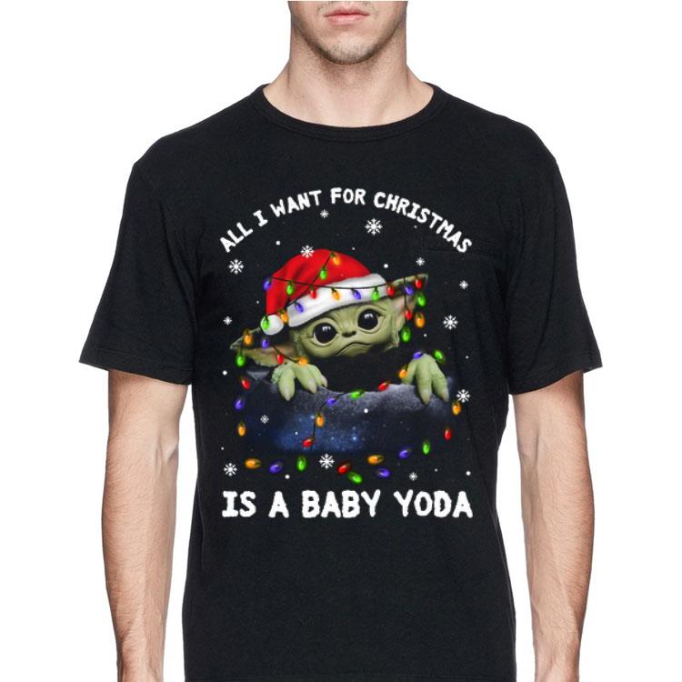 All I want for christmas is a Baby Yoda sweater